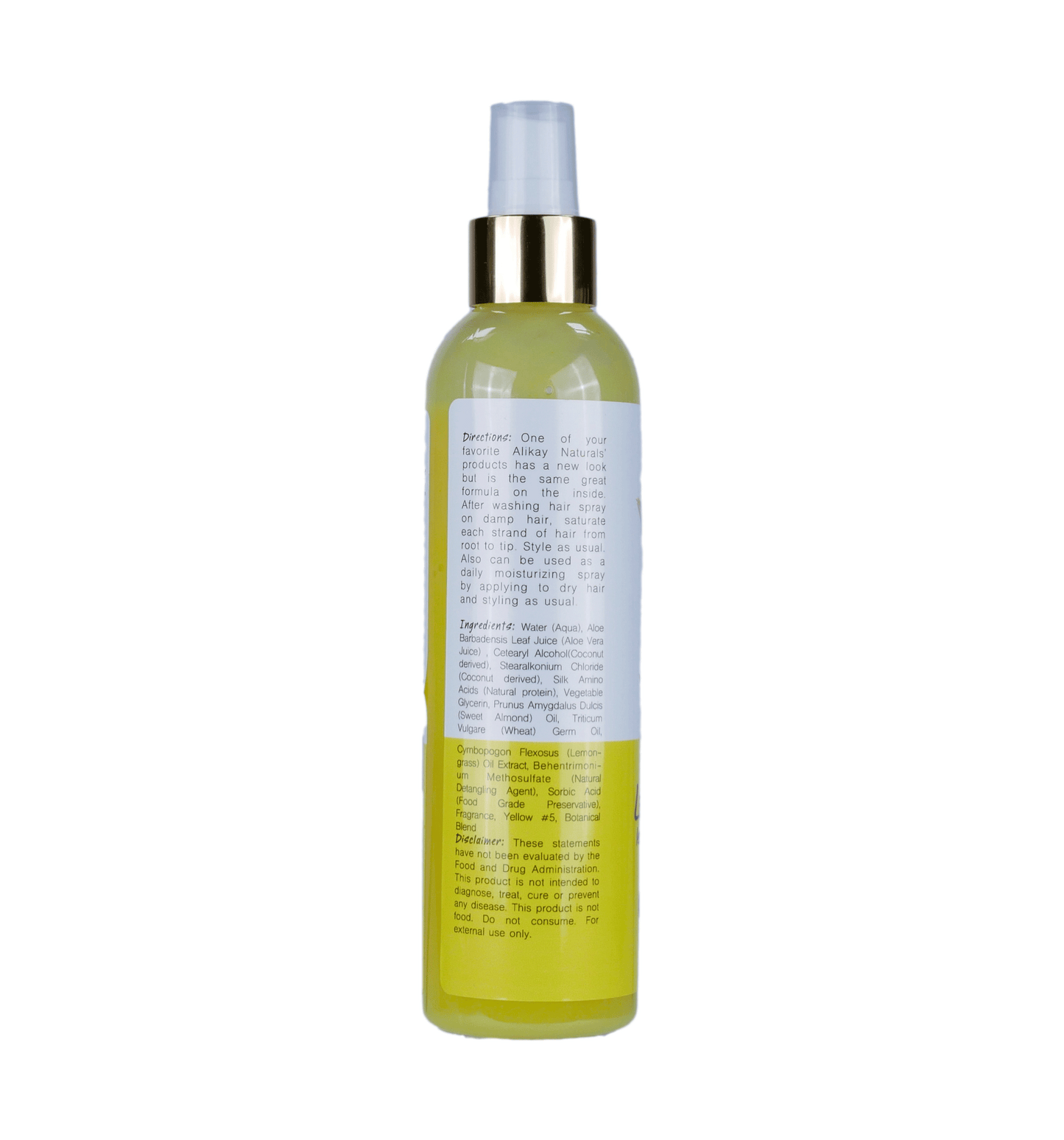 Alikay Naturals Lemongrass Leave-In Conditioner
