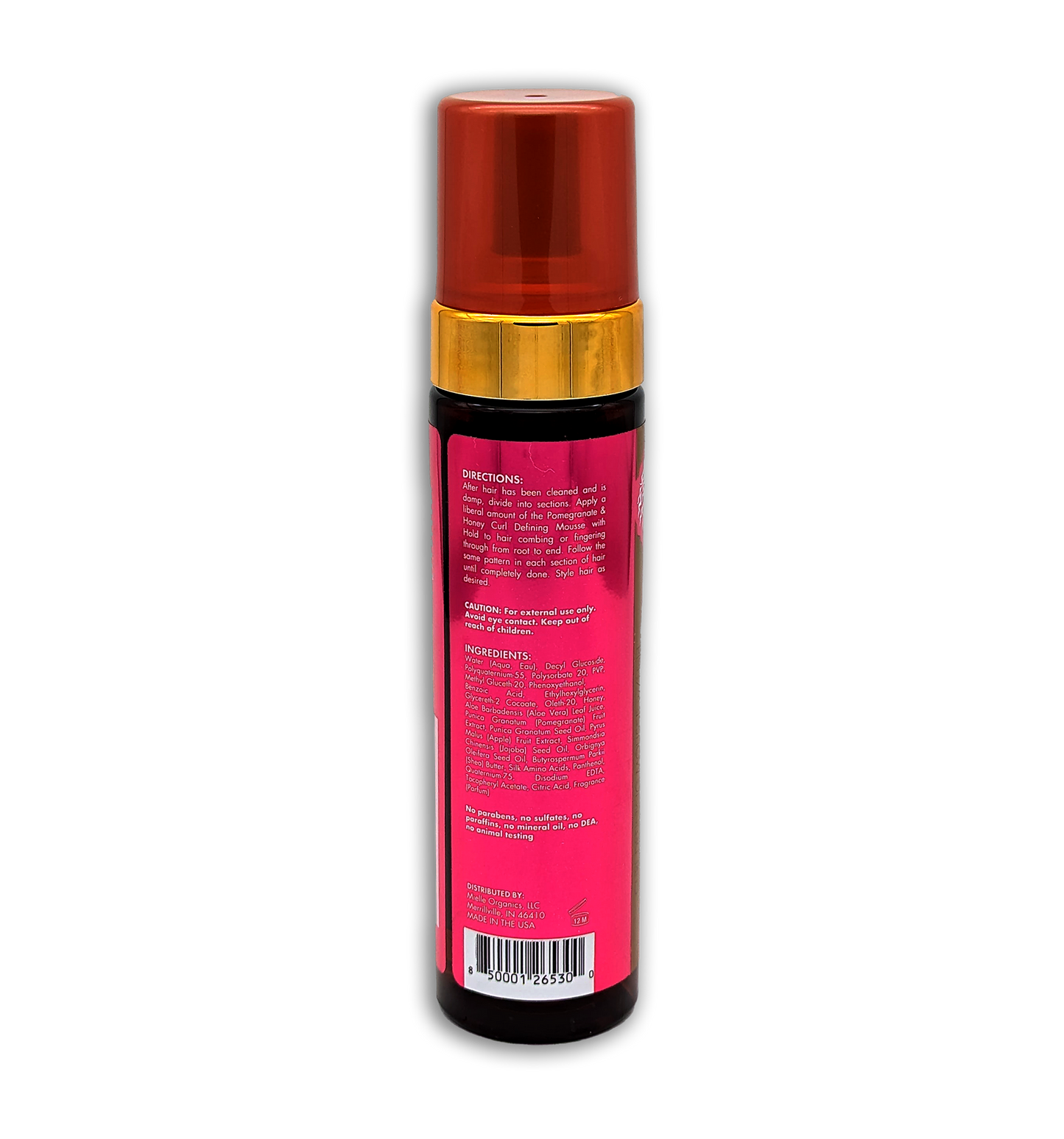 Mielle Pomegranate & Honey Curl Defining Mousse With Hold