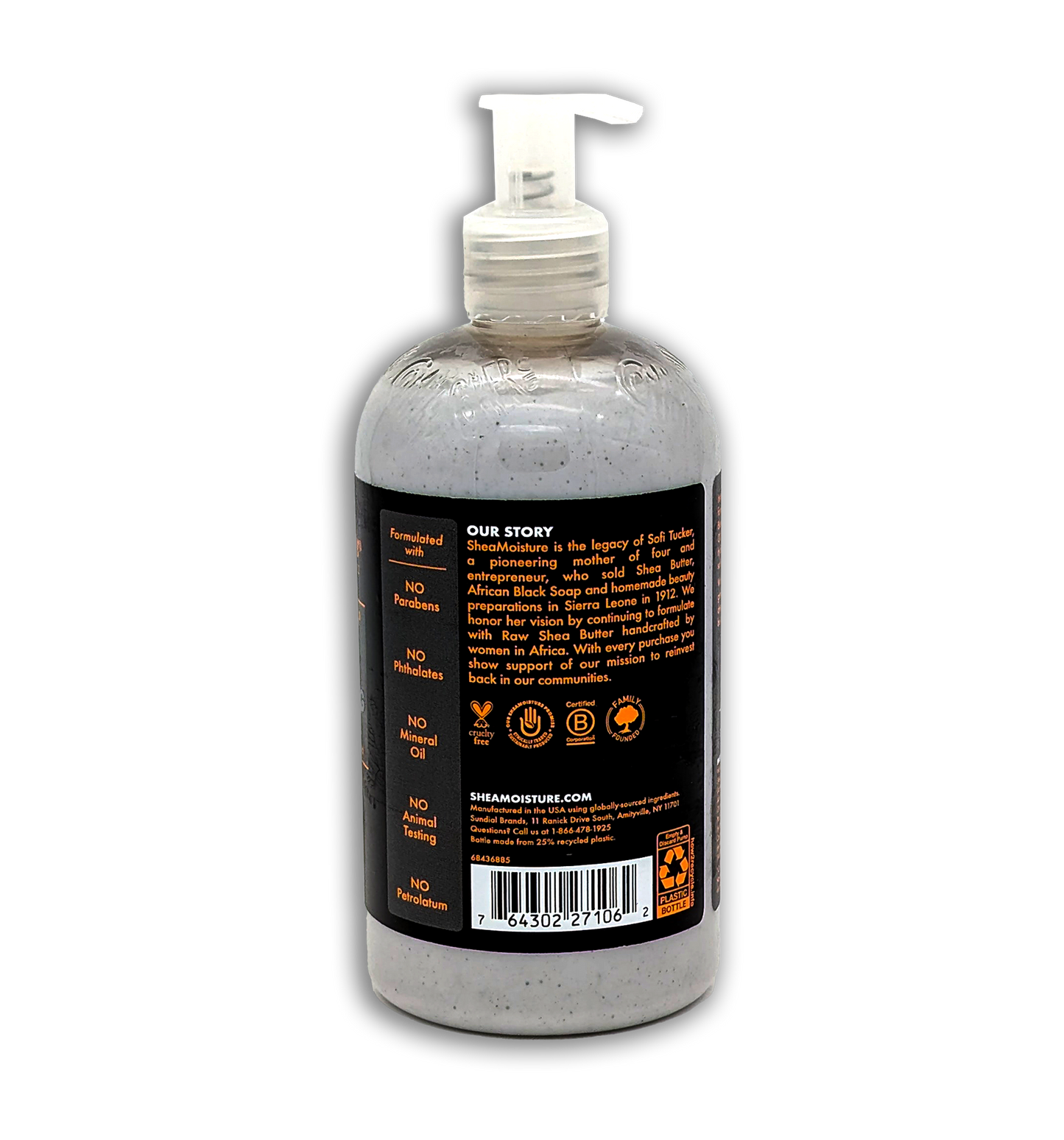 Shea Moisture African Black Soap Bamboo Charcoal Conditioner 384 ml/13oz