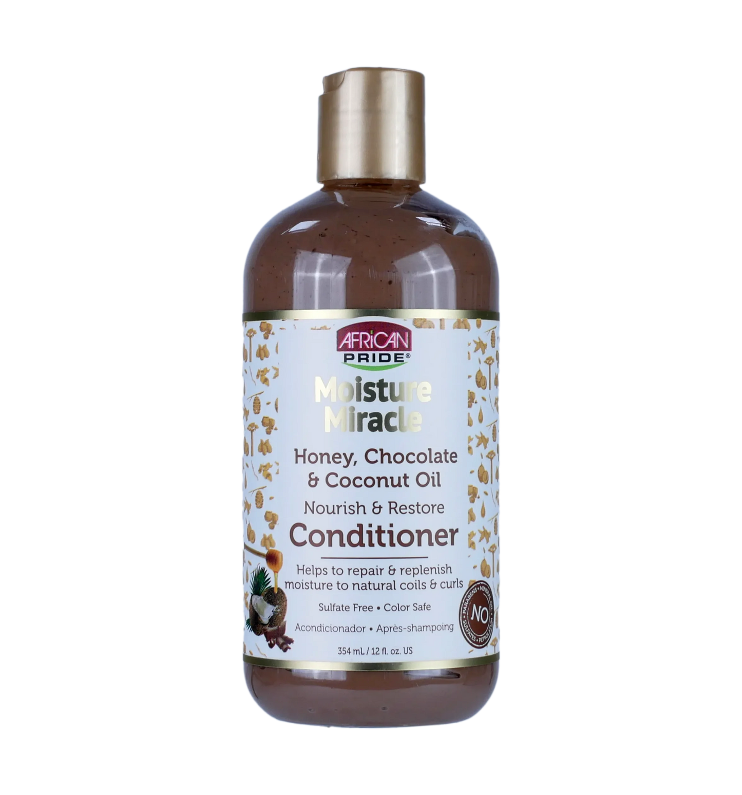 African Pride Moisture Miracle Honey Chocolate & Coconut Oil Conditioner