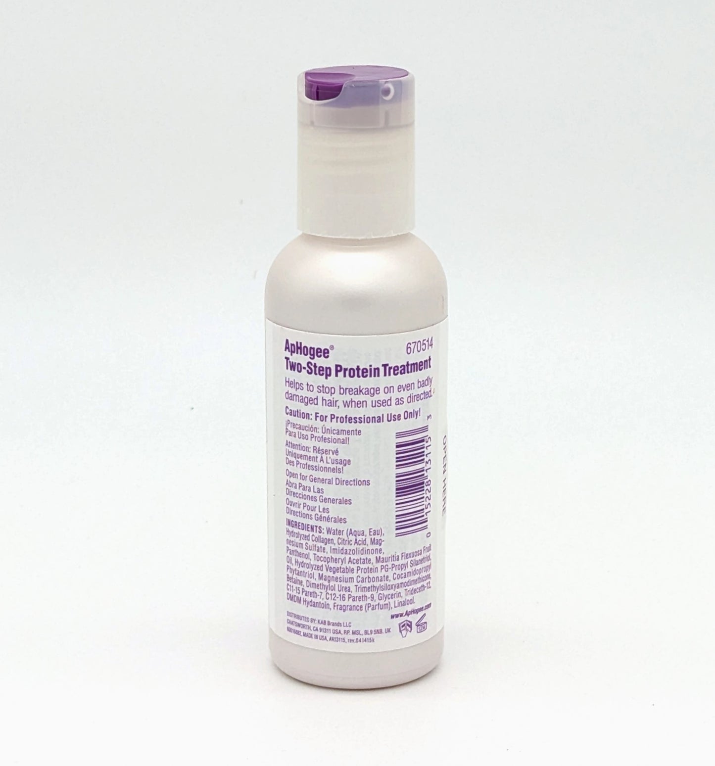 Aphogee Two-step protein treatment