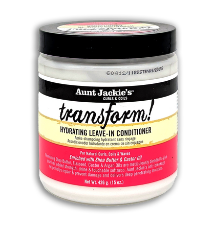 Aunt Jackie's Transform! Hydrating Leave-In Conditioner