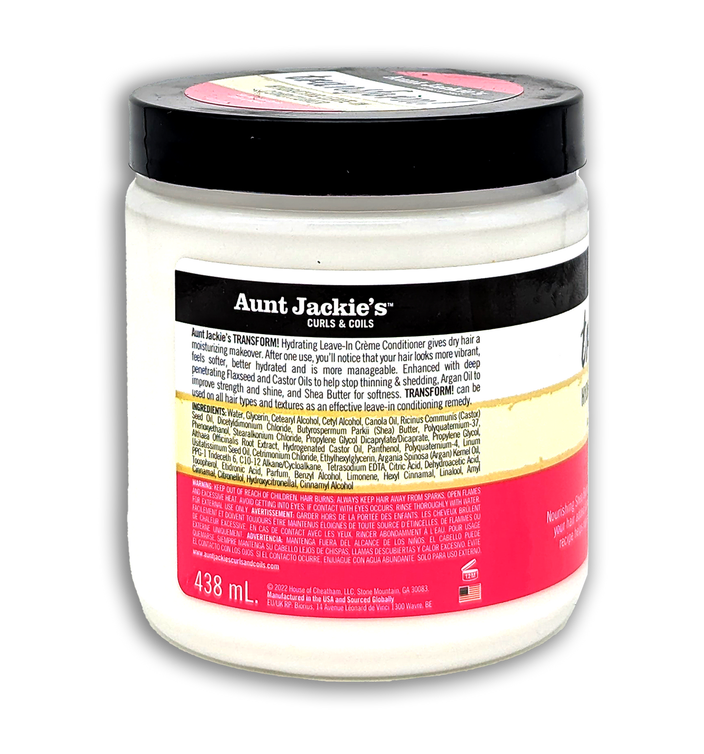 Aunt Jackie's Transform! Hydrating Leave-In Conditioner