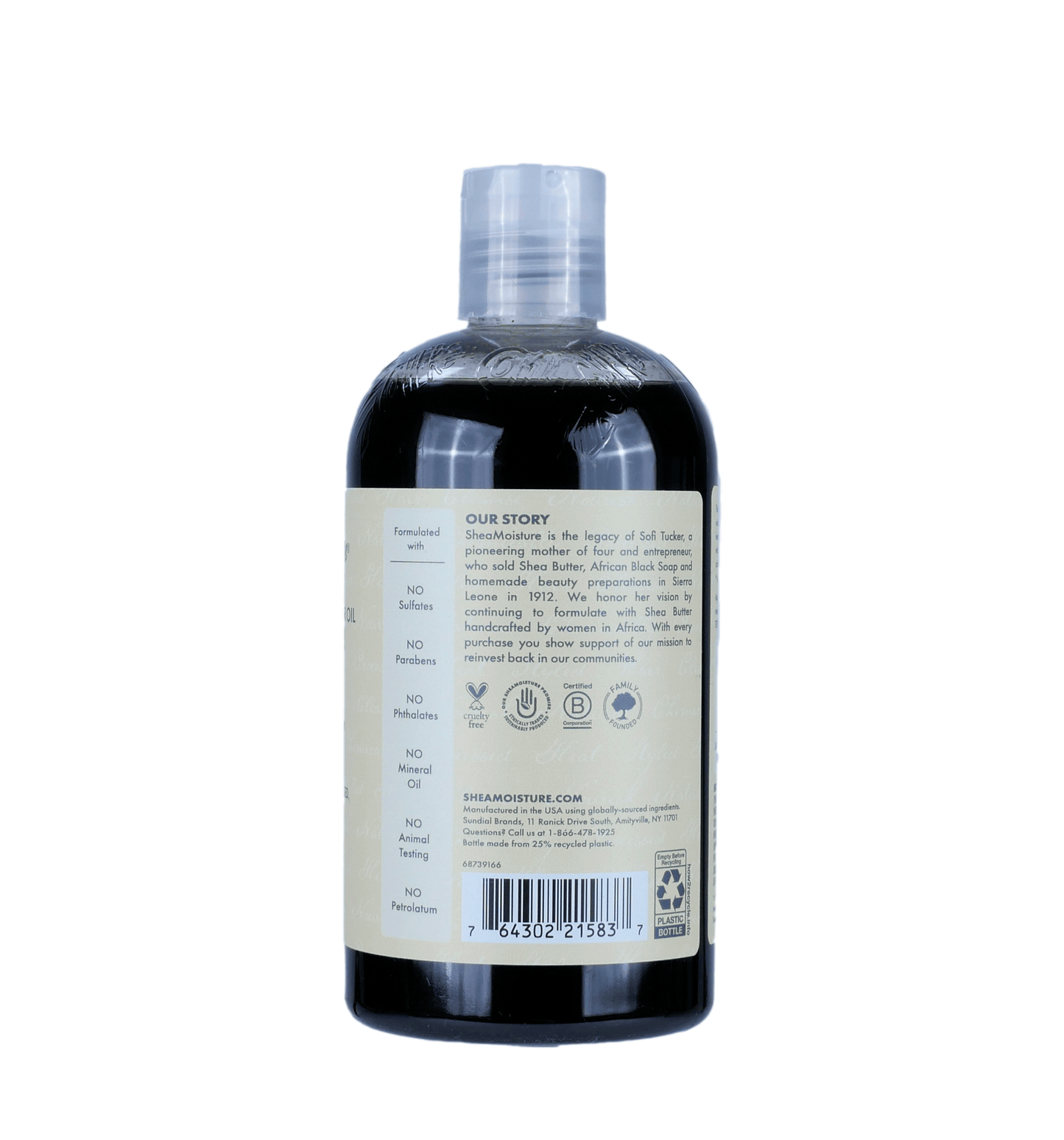 Shea Moisture Jamaican Black Castor Oil Strengthen & Restore Shampoo