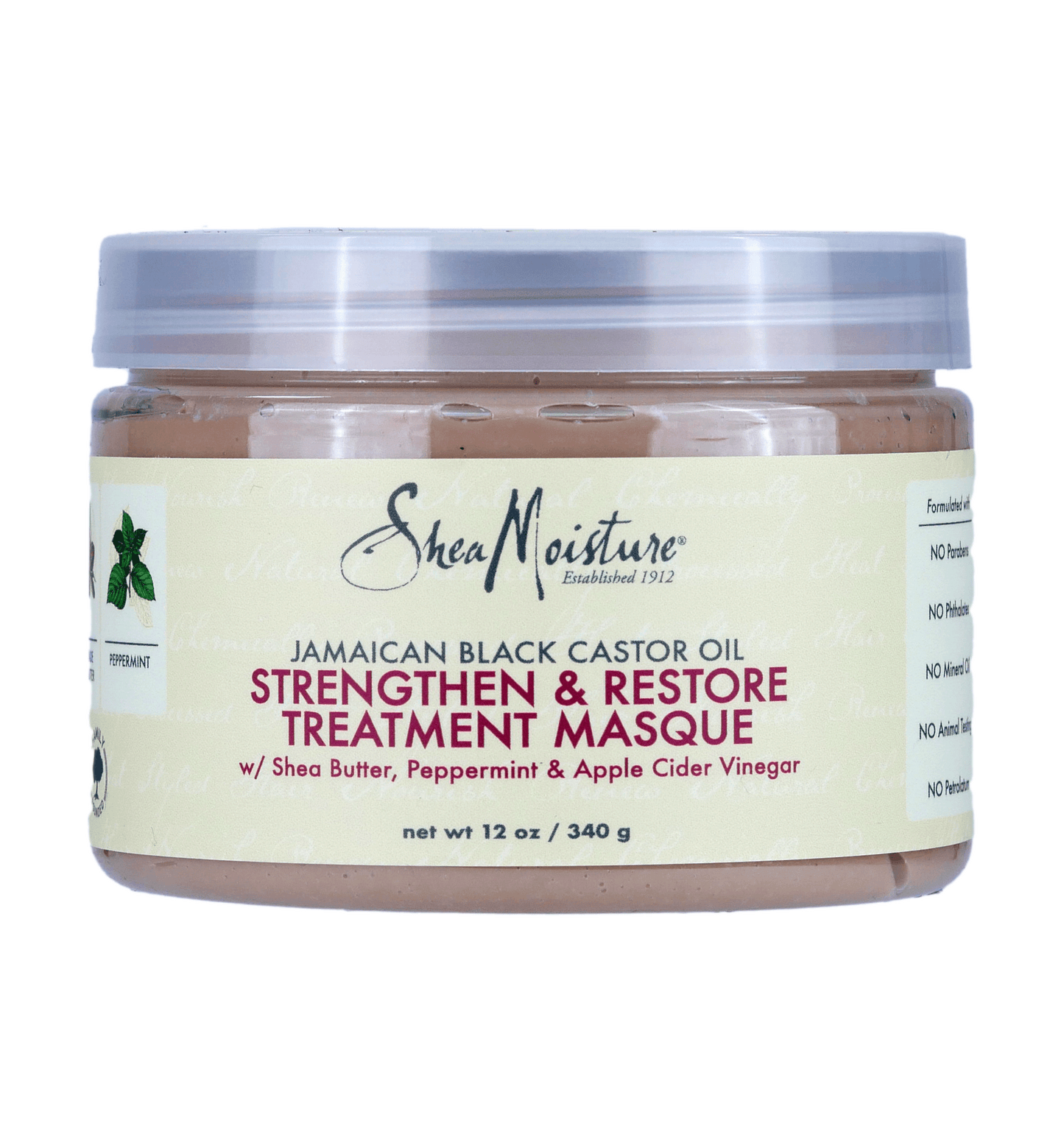 Shea Moisture Jamaican Black Castor Oil Strengthen & Restore Treatment Masque