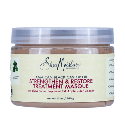 Shea Moisture Jamaican Black Castor Oil Strengthen & Restore Treatment Masque