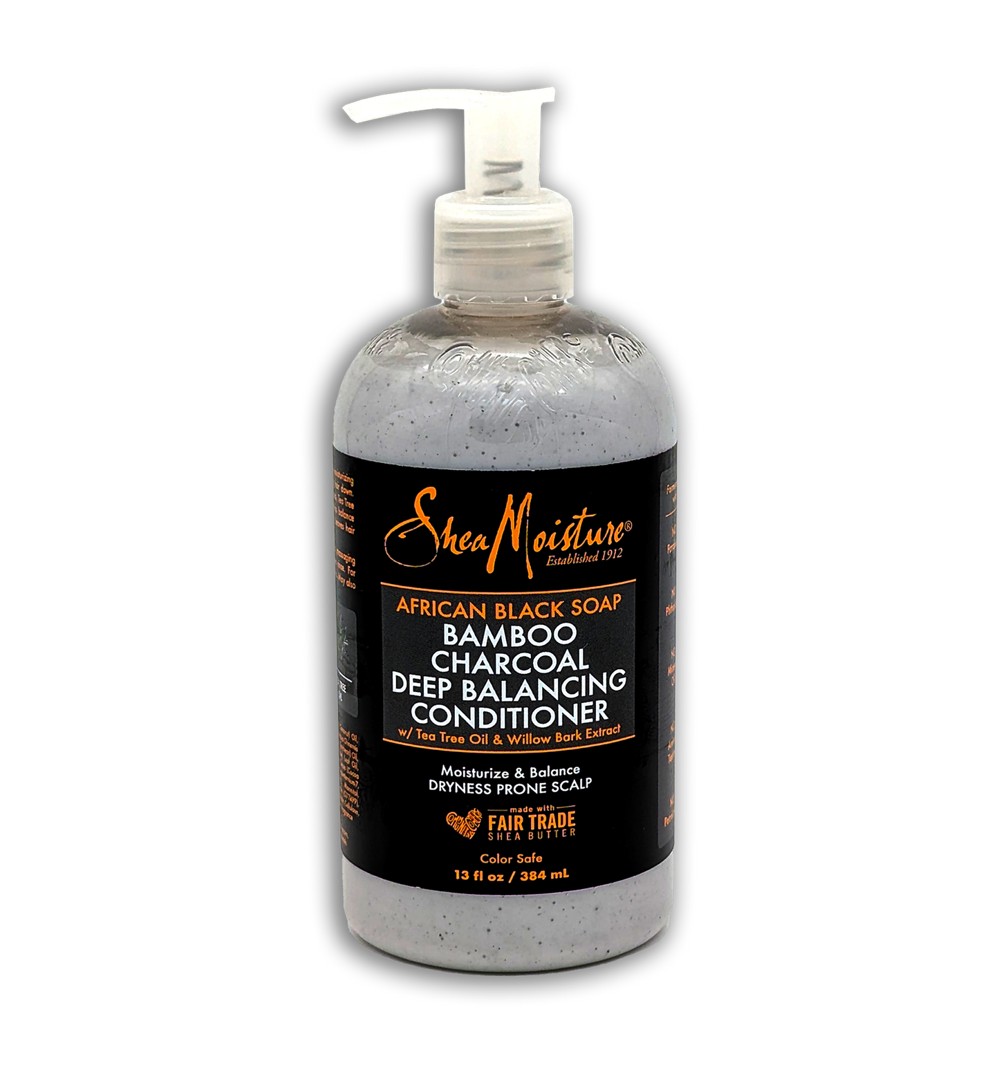 Shea Moisture African Black Soap Bamboo Charcoal Conditioner 384 ml/13oz