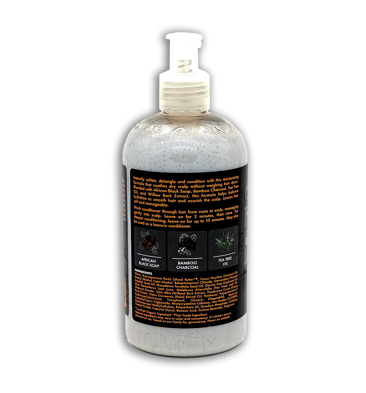 Shea Moisture African Black Soap Bamboo Charcoal Conditioner 384 ml/13oz