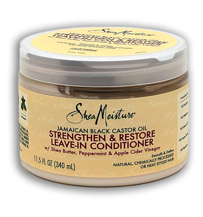 Shea Moisture Jamaican Black Castor Oil Strengthen & Restore Leave-In Condtioner