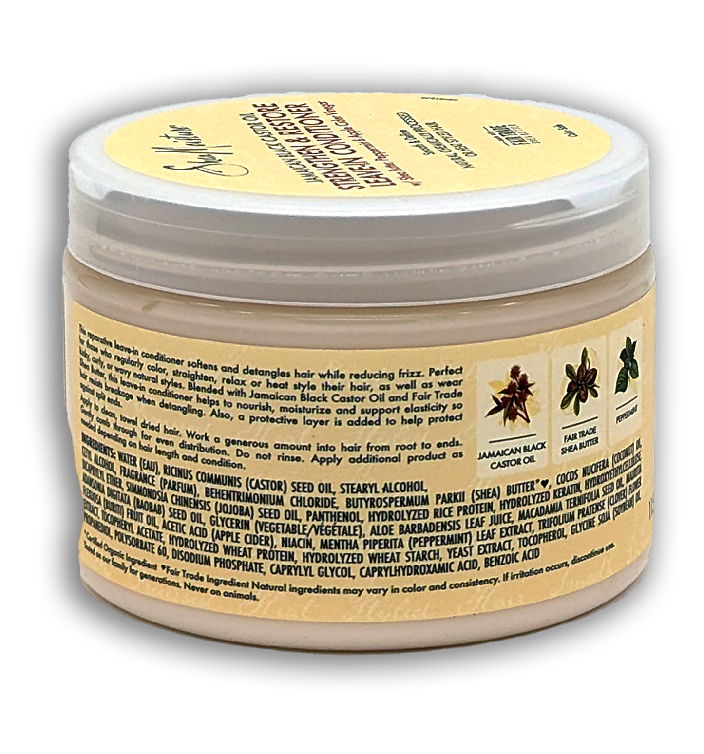 Shea Moisture Jamaican Black Castor Oil Strengthen & Restore Leave-In Condtioner