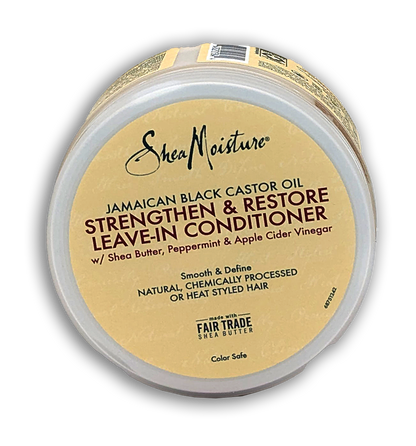 Shea Moisture Jamaican Black Castor Oil Strengthen & Restore Leave-In Condtioner