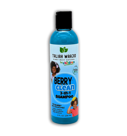 Taliah Waajid Children Kinky Wavy Natural Berry Clean 3 in 1 Shampoo
